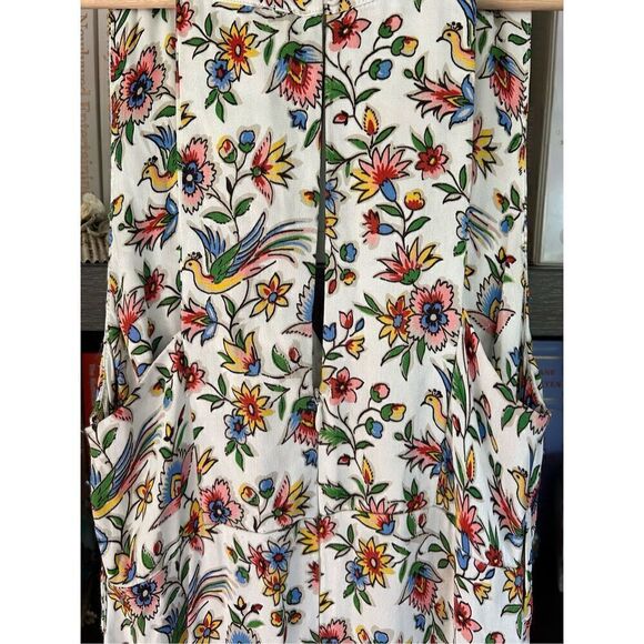 NWT byTiMo Bird Print Crepe Satin Maxi Dress Size XS MSRP $488 - Picture 7 of 12